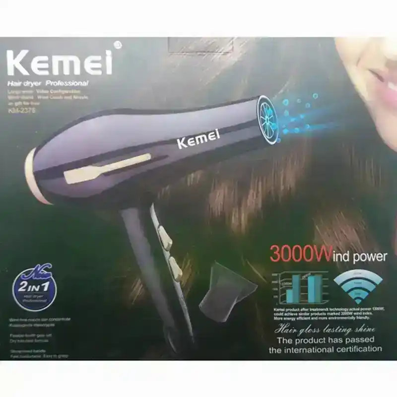 Kemei 2 in 1 Hair Dryer 3000w